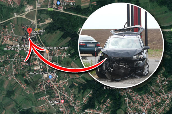 KOD MOTELA HILJADU RUŽA DESIO SE STAŠAN UDES! Ima više povređenih, TAMO JE HAOS