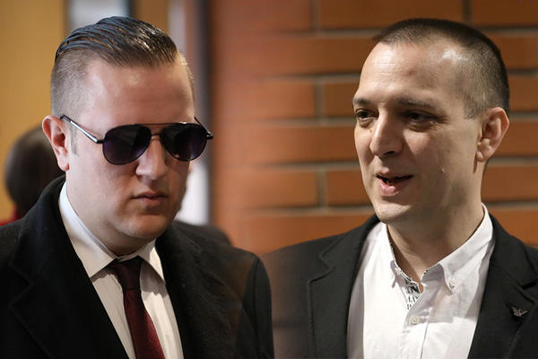 BRAĆA MARJANOVIĆ STIGLI U PALATU PRAVDE: Svi su gledali u ono što IMAJU NA SEBI, Miloš radi isto ŠTO JE I ZORAN PRE