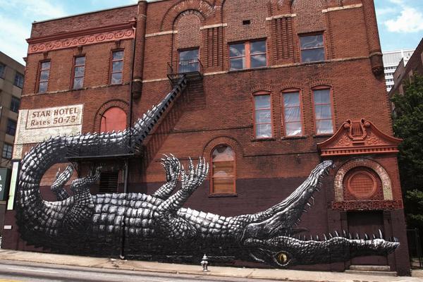 Ulični umetnik ROA: životinje izumiru, ljudi osvestite se