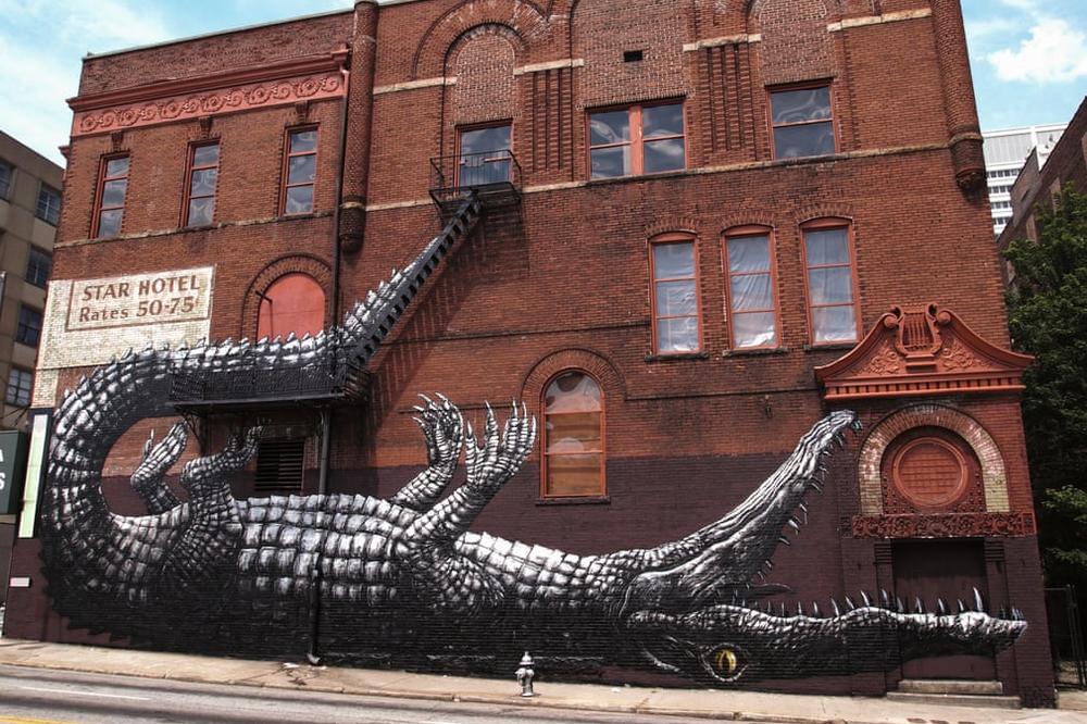 Ulični umetnik ROA: životinje izumiru, ljudi osvestite se