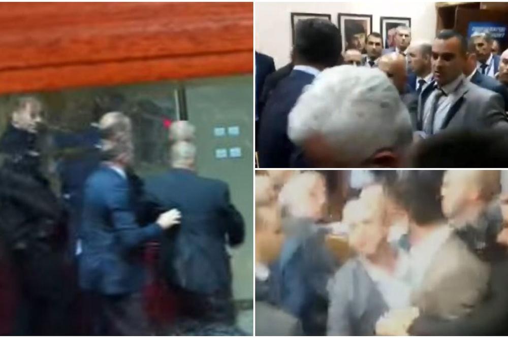 SKANDAL I HAOS U SKUPŠTINI CRNE GORE, UHAPŠENI SRPSKI POSLANICI! Potrpani su u MARICE! (VIDEO)