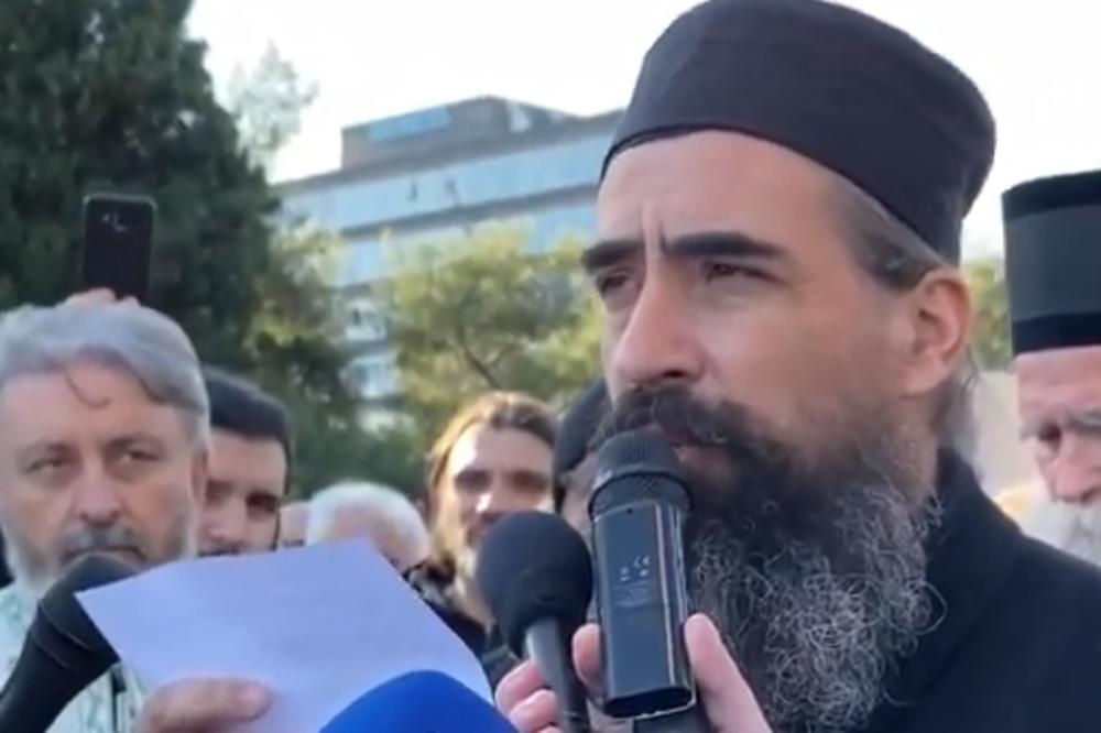 OGLASIO SE PRETUČENI EPISKOP! Metodije je imao HRIŠĆANSKU PORUKU za policajce koji su ga udarali