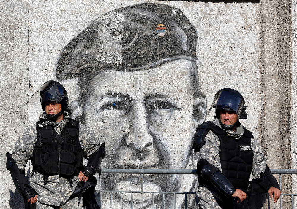 Grafit Arkana na stadionu Obilića  