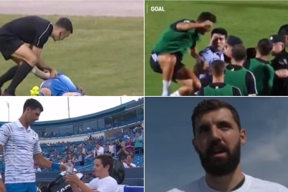 SUDIJA SPASIO ŽIVOT FUDBALERU, MIROTIĆEV TIKET I MNOGI DRUGI: Sportski gestovi koji su nas ostavili bez daha u 2019