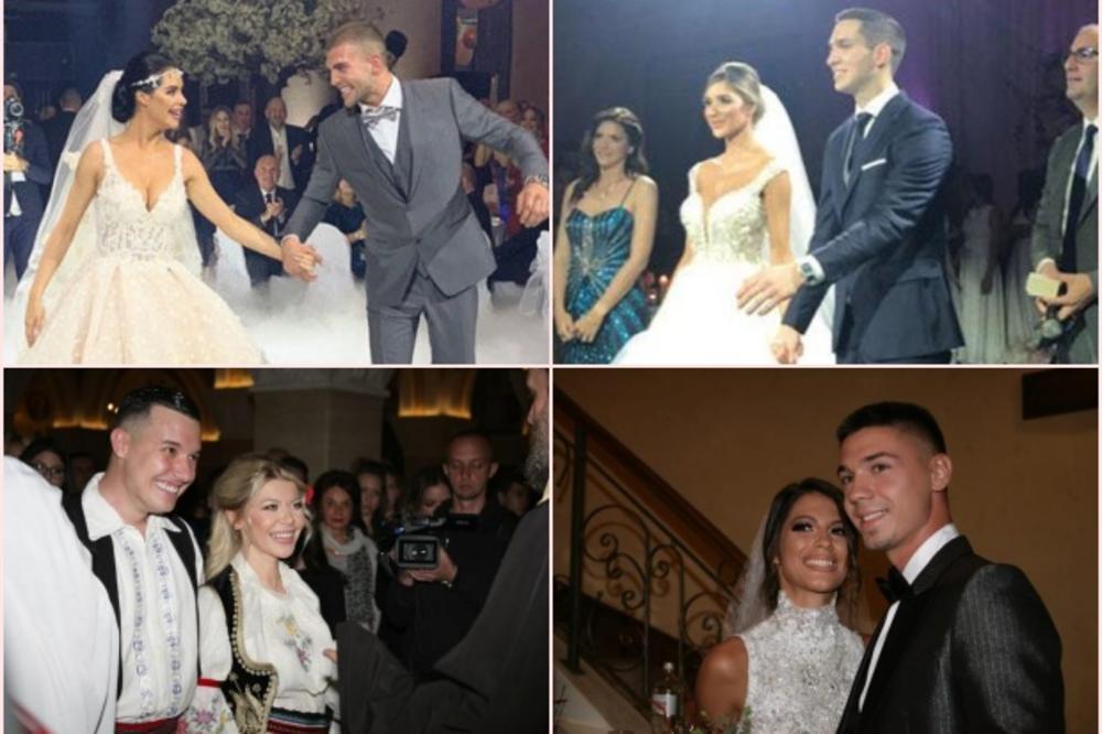 SVADBE KOJE SU OBELEŽILE 2019. GODINU! Oni su stali na LUDI KAMEN, a neka VENČANJA pratili su MILIONI GLEDALACA!