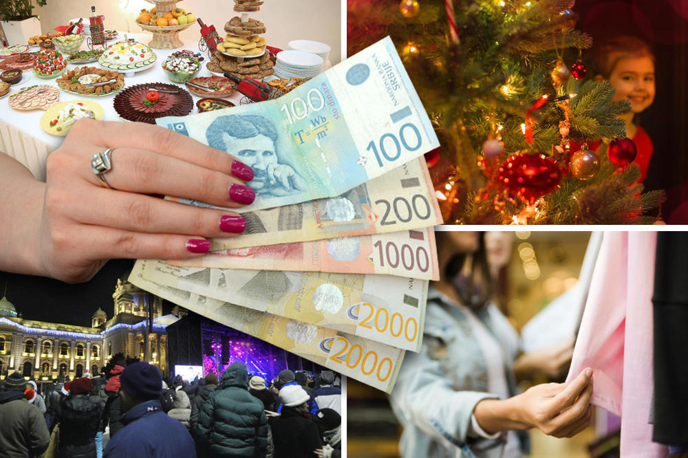 ZA VREME PRAZNIKA SRBI TROŠE KAO LUDI! Od cifre koja ode na doček, hranu i odeću će vam se ZAVRTETI u glavi