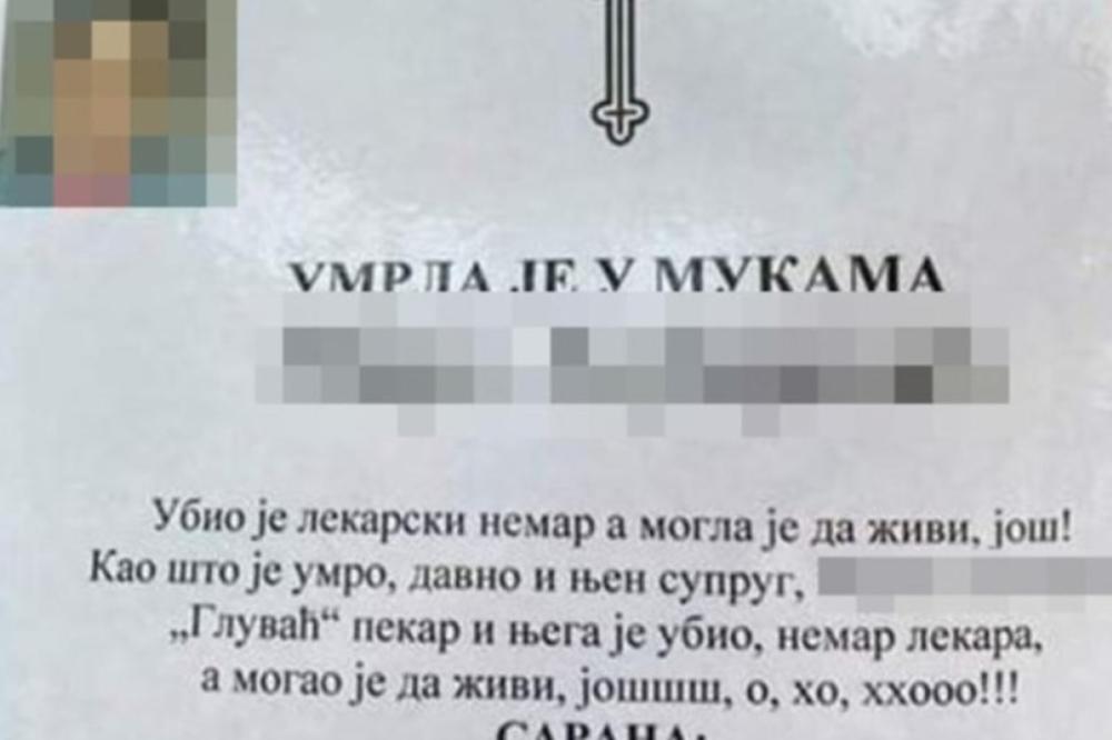 CELA SRBIJA PRIČA O OVOJ UMRLICI! Gluvaća je ubio nemar, a njegova žena - MOGLA JE JOŠ, O, XO, XXOOO (FOTO)