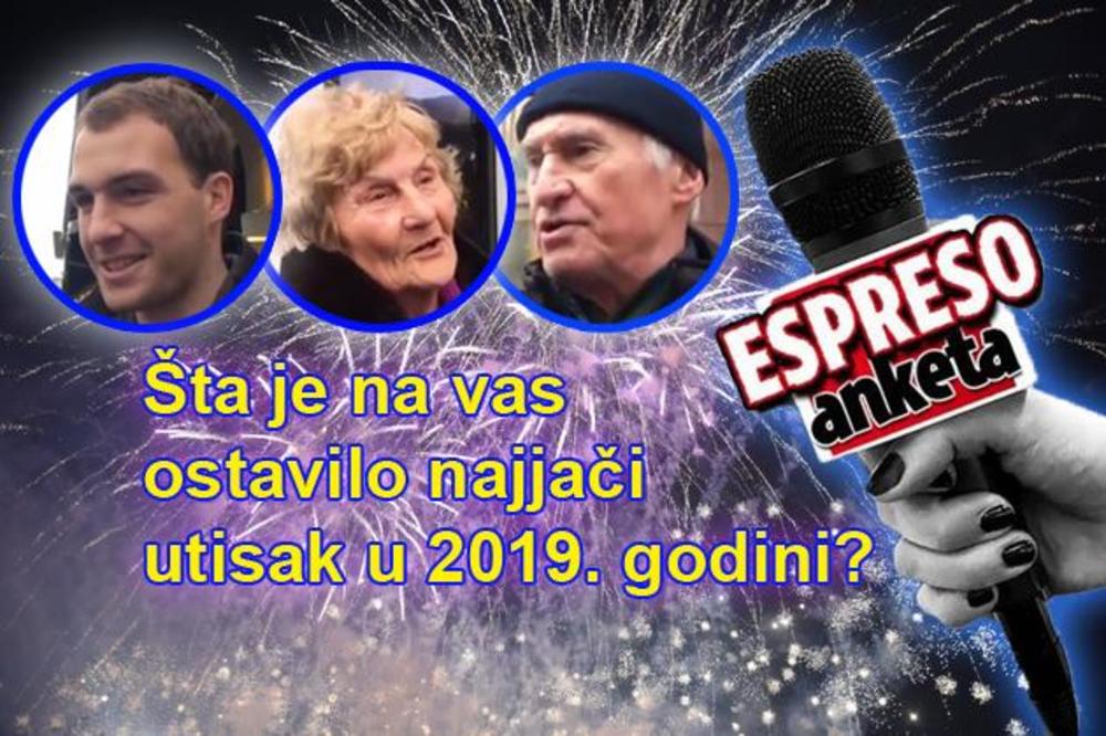PITALI SMO GRAĐANE ŠTA IM JE OBELEŽILO 2019. I ŠTA ŽELE U 2020. GODINI! Ovakvim odgovorima se NISMO NADALI (VIDEO)