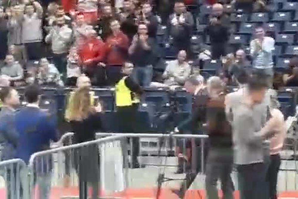 RADONJIĆ JE PONOVO KUĆI: Čim je kročio u Arenu, nastala je ekstaza!