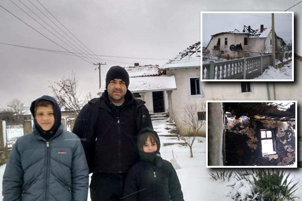 SAMOHRANI OTAC NOVICA I DVOJE DECE OSTALI SU BEZ DOMA ZA POLA SATA: Tragedija kakva se ne pamti, ljudi su OČAJNI!