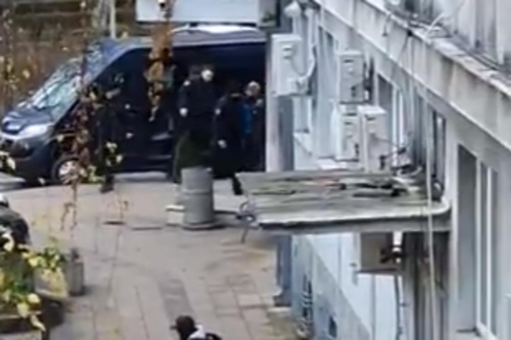 LADAN KAO ŠPRICER! Pogledajte kako Malčanskog berberina UVODE U POLICIJU (VIDEO)