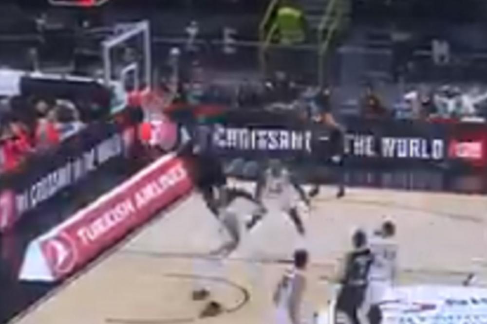 NBA U ARENI! Maestralna kombinacija Gordića i Mozlija! Ovaj momenat je razneo Virtus u paramparčad!