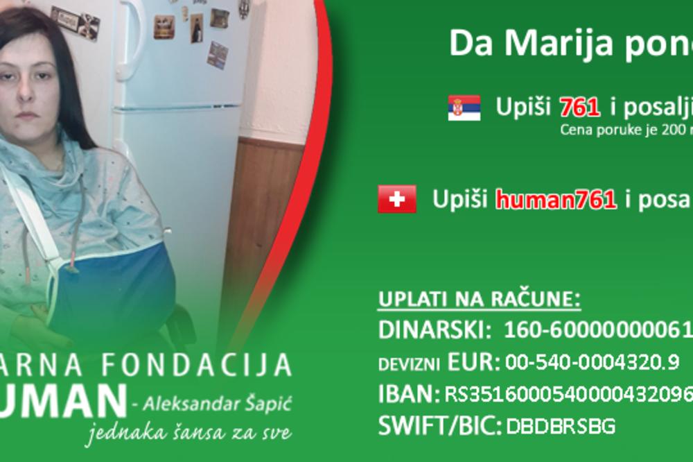 MARIJA (32) JE IMALA JAKE GLAVOBOLJE, mislila je da je UMORNA! Onda je imala MOŽDANI UDAR, ŽELI SAMO DA OPET HODA