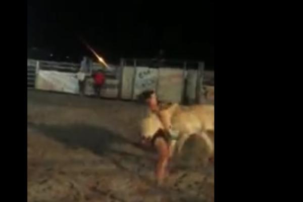 ŽENA PROTIV BIKA: Šta mislite, KO JE POBEDIO? (VIDEO)