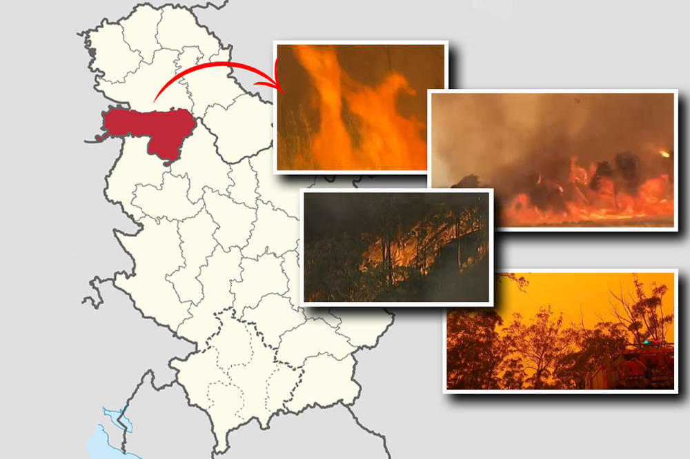 MEGAPOŽAR U AUSTRALIJI SPALIĆE TERITORIJU OVE VELIČINE: Gori područje veliko kao CEO SREM!