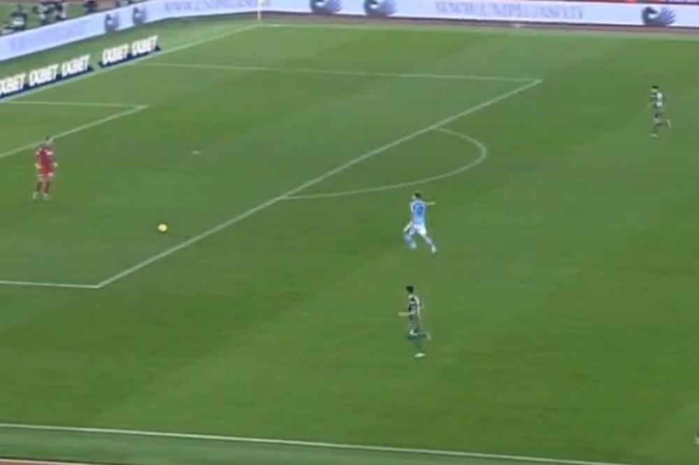 DUGO SE NEKO NIJE OVOLIKO IZBLAMIRAO: Pogledajte kako je Lacio poveo protiv Napolija! A tek igrač na gol liniji...