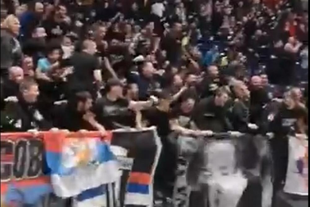 TROJKA JARAMAZA - GROBARI SU DOVELI ATMOSFERU DO USIJANJA: Snimak delirijuma u Areni direktno iz navijačkog grotla!