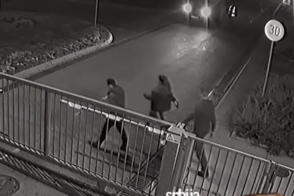 KAMERE VAN ZADRUGE ZABELEŽILE FILMSKO BEKSTVO DALILE I DEJANA! Jeziv snimak čuje se: Izbošću se, ne diraj me!