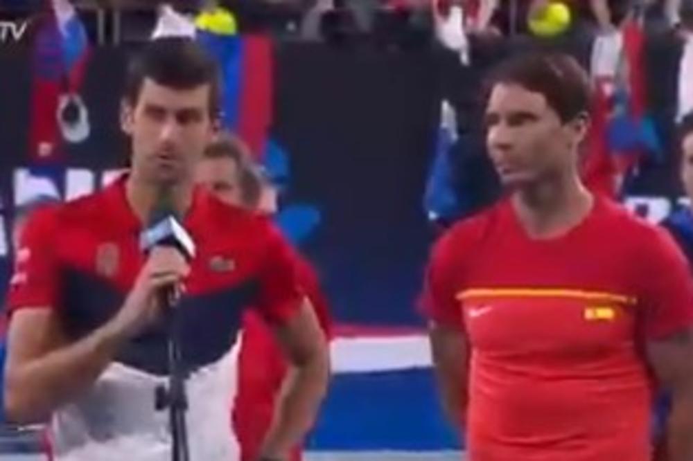 ČAK JE I NADAL MORAO DA APLAUDIRA NOVAKU: Šta se to desilo, pa su svi pali na teme?