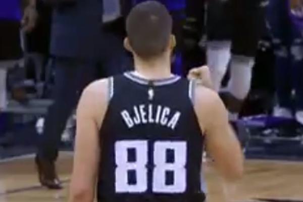 IZ SAKRAMENTA STIGLA ČESTITKA ZA SRPSKU NOVU GODINU: Uz rekord karijere Nemanje Bjelice poslata poruka na srpskom!