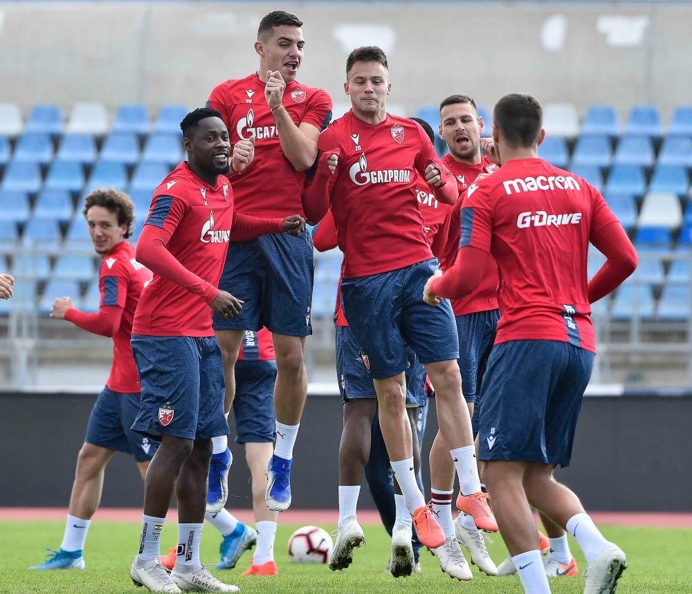 Igrači Zvezde su imali samo jedan trening u utorak