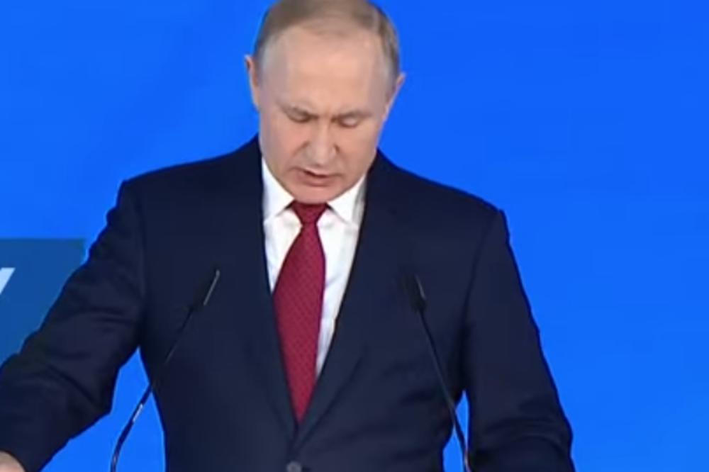 PUTIN ZAPLAKAO USRED OBRAĆANJA UŽIVO! Predsednik Rusije nije mogao da sakrije suze (VIDEO)