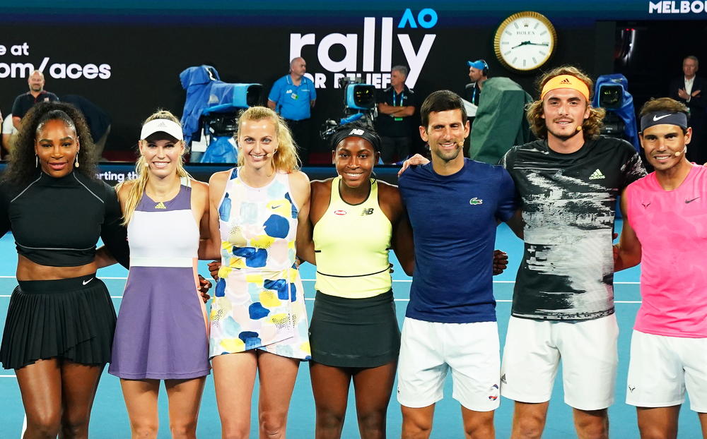 Novak Đoković je bio glavni animator na ovom događaju