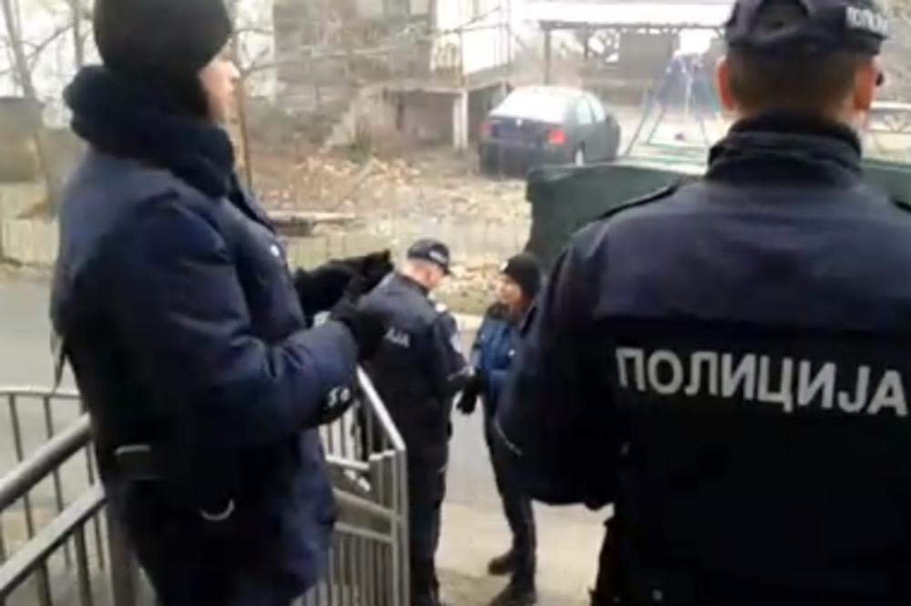 PRVO ZOVU NA FIKSNI, PA DOĐU NA VRATA: Policija proverava da li su svi kojima su u IZOLACIJI U SVOJIM DOMOVIMA