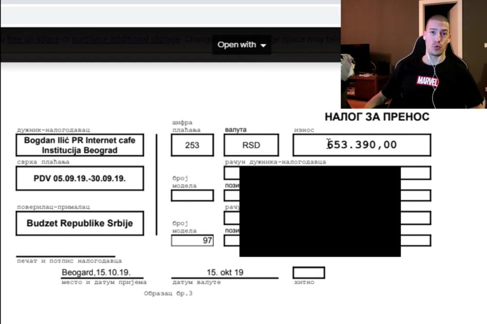 BAKA PRASE PLAĆA PDV 5.500 €: Izračunali smo KOLIKO ZARAĐUJE najkontroverzniji srpski jutjuber! (FOTO)