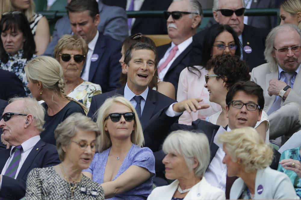 Ber Grils je gledao Đokovićeve mečeve na Vimbldonu