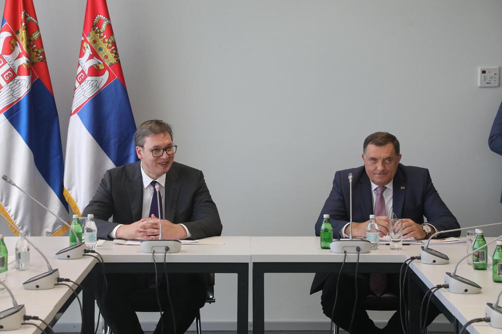 VUČIĆ SE SASTAJE S DODIKOM: Sastanak zakazan u podne!