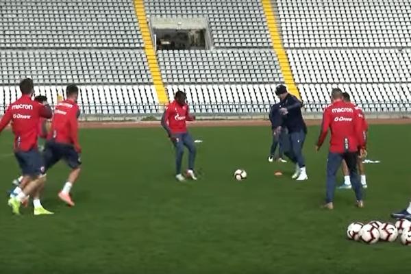 KLASA JE VEČNA: Stanković na treningu pokazao da mu je fudbal u krvi!
