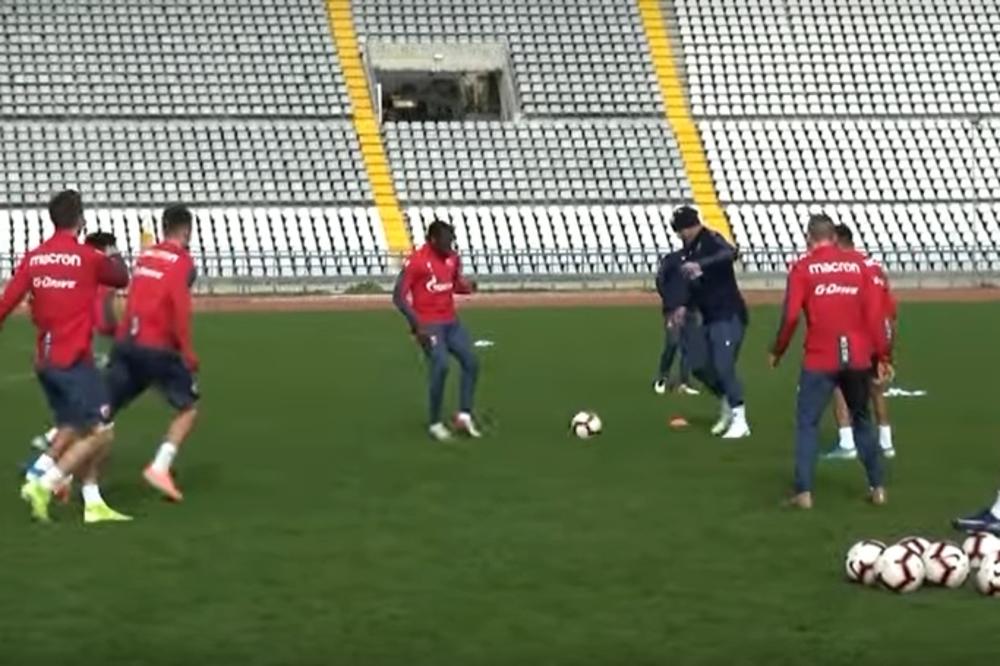 KLASA JE VEČNA: Stanković na treningu pokazao da mu je fudbal u krvi!