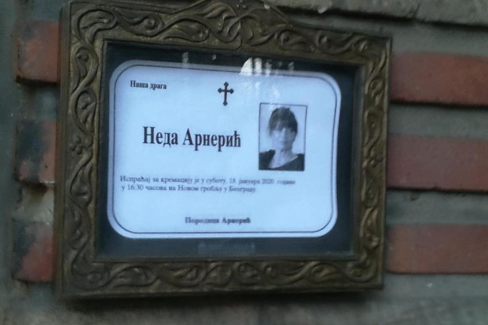 URNA NEDE ARNERIĆ BIĆE POLOŽENA U ALEJU ZASLUŽNIH GRAĐANA: Kolege i bližnji ispratili glumicu na večni počinak!