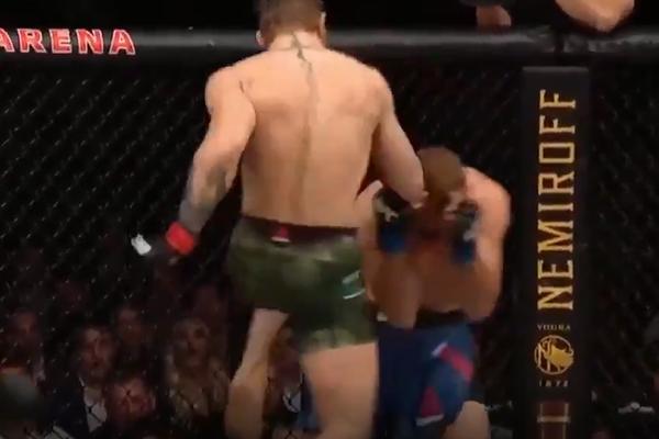 KONOR MEKGREGOR SE VRATIO U VELIKOM STILU: Dve runde su bile dovoljne irskoj zveri da pokaže ko je i šta je!