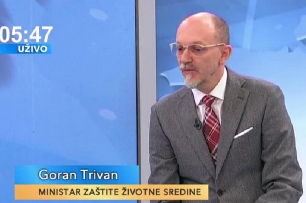 TRIVAN SE POJAVI! Posle pitanja DA LI JE ŽIV, ministar zapucao od televizije do televizije i poručio JEDNO!