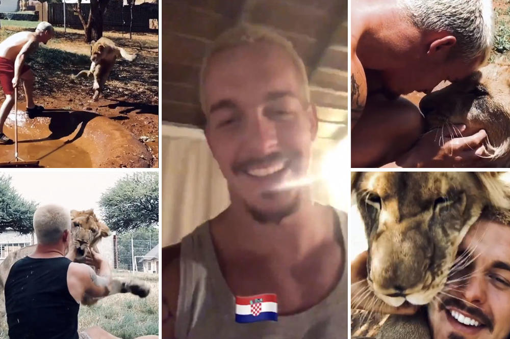 OVAJ MOMAK ŽIVI U AFRICI I SVAKOG DANA SE RVE SA LAVOVIMA: Srbima je poslao VAŽNU PORUKU (VIDEO)