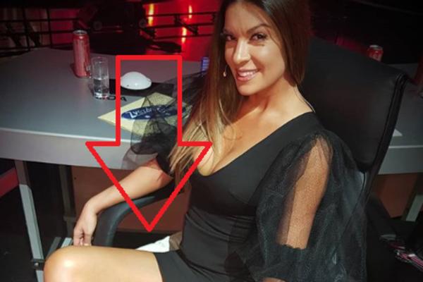 ZBOG SLIKE SANJE KUŽET IZA KULISA SNIMLJENE SVI TRLJAJU OČI: Voditeljka u tako maloj haljini, JEDVA PREKRSTILA NOGE