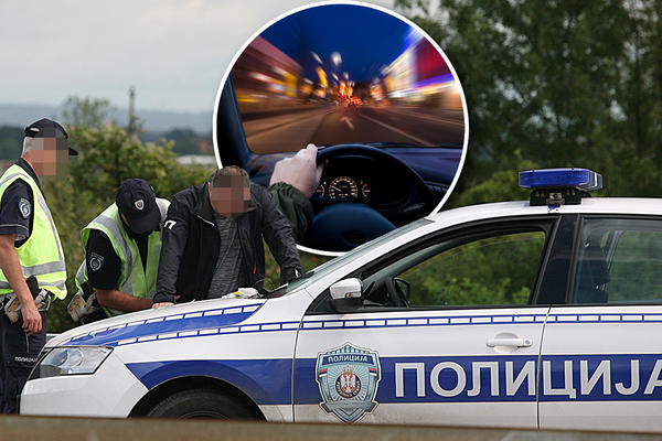 SRPSKI PRESRETAČI SU IMALI PUNE RUKE POSLA! Dvojica divljala 190 na sat, A TEK ŽENA KAKO JE VOZILA