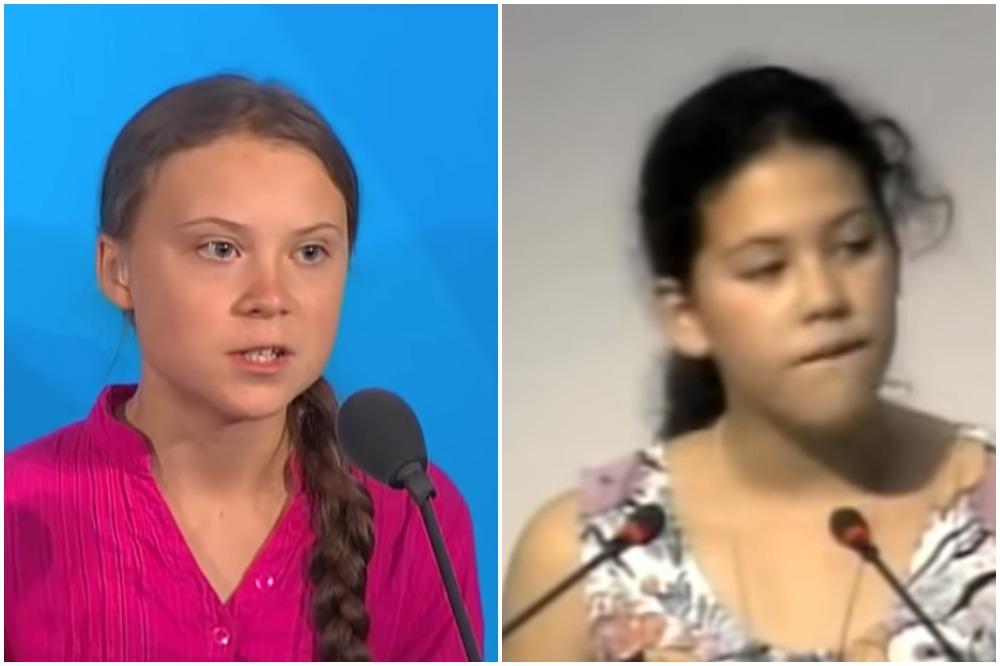 SKORO 30 GODINA PRE GRETE, OVA DEVOJČICA JE GOVOROM ZADIVILA SVET: Da li je Greta Tunberg plagirala prethodnicu?