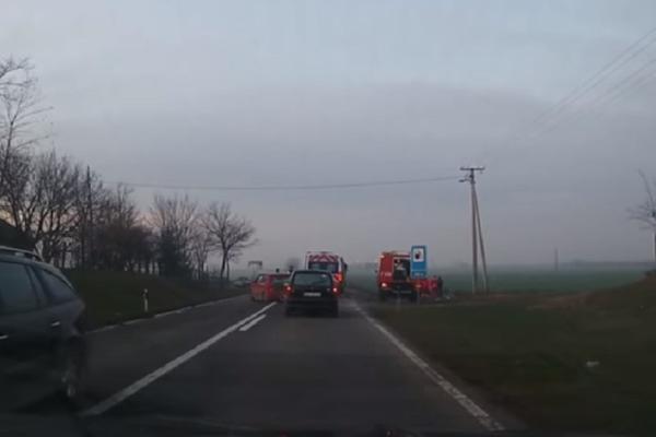 POZLILO MU PA SLETEO S PUTA, STRADALI I ON I ŽENA: Užasni detalji saobraćajne nesreće kod Kučeva