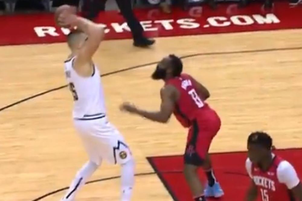 HARDEN TRAŽIO DA ČUVA JOKIĆA I TO NIJE BILO PAMETNO: Kad mu je Nikola prodao njegovu foru, počeo je da juri sudiju!