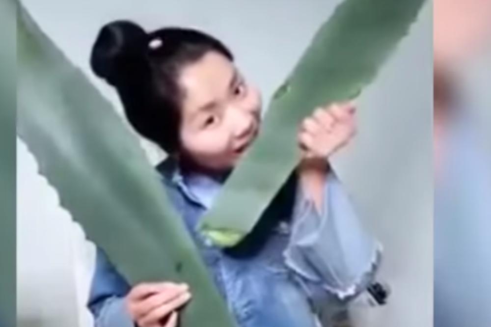 PRED KAMEROM JE PROBALA OVU BILJKU DA POKAŽE KAKO JE ZDRAVA: Ubrzo su se lekari borili za njen život (VIDEO)