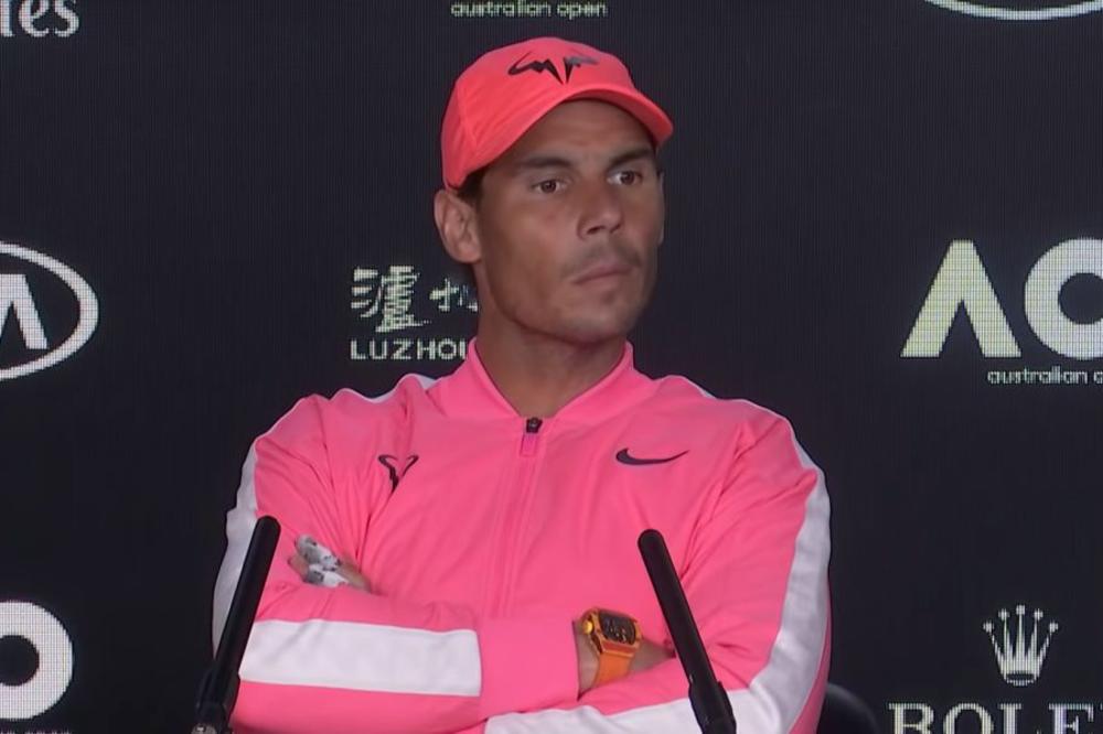NADAL BAŠ SPUSTIO KIRJOSA: Pogledajte kako Rafa reagovao na to što ga je Australijanac ismevao!