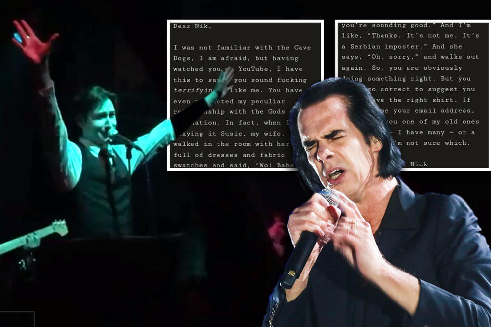 IZVINI AKO MISLIŠ DA SAM VAMPIR KOJI PIJE KRV: Nikola je PISAO svom IDOLU, a NIK KEJV mu je poslao NEVIĐEN ODGOVOR