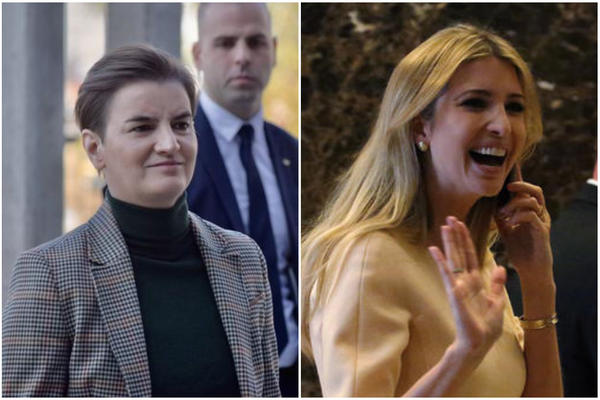 INSPIRISALA SI ME, NADAM SE DA SE SLEDEĆI PUT VIDIMO U SRBIJI: Ana BRNABIĆ poslala neobičnu PORUKU Ivanki TRAMP