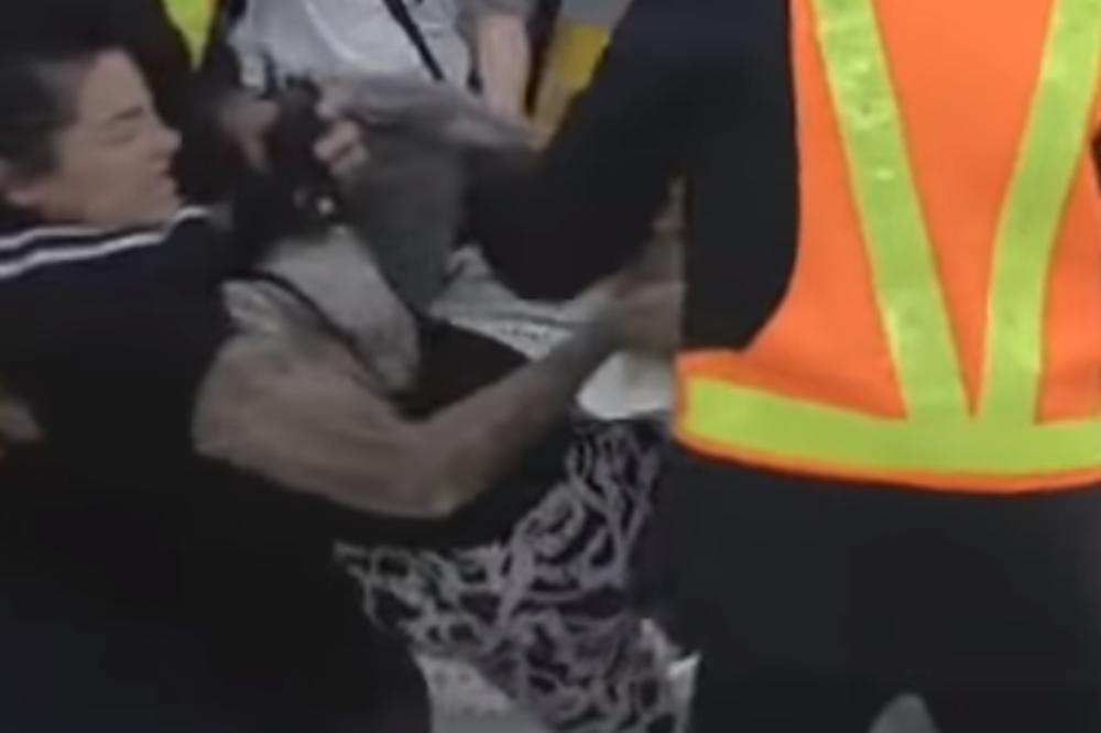 OVO JE NAJŽEŠĆA RIJALITI TUČA! Vrištala, plakala, a OBEZBEĐENJE NIJE mogao da joj pomogne! (VIDEO)