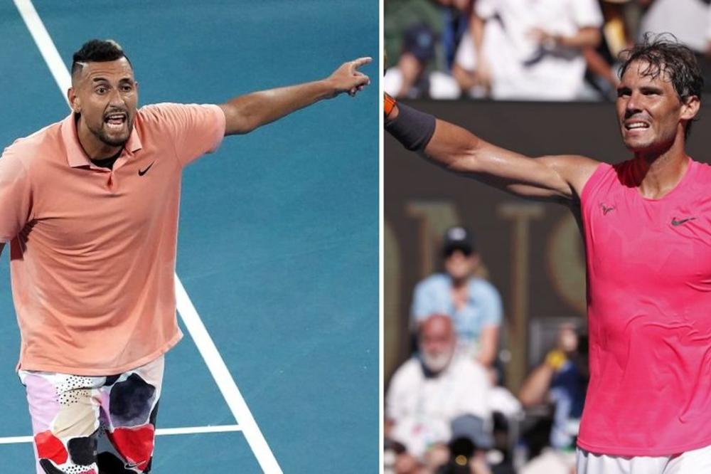 PRŠTAĆE U MELBURNU: Zakazan okršaj Nadala i Kirjosa posle drame u 5 setova, nastavljena seča favoritkinja!