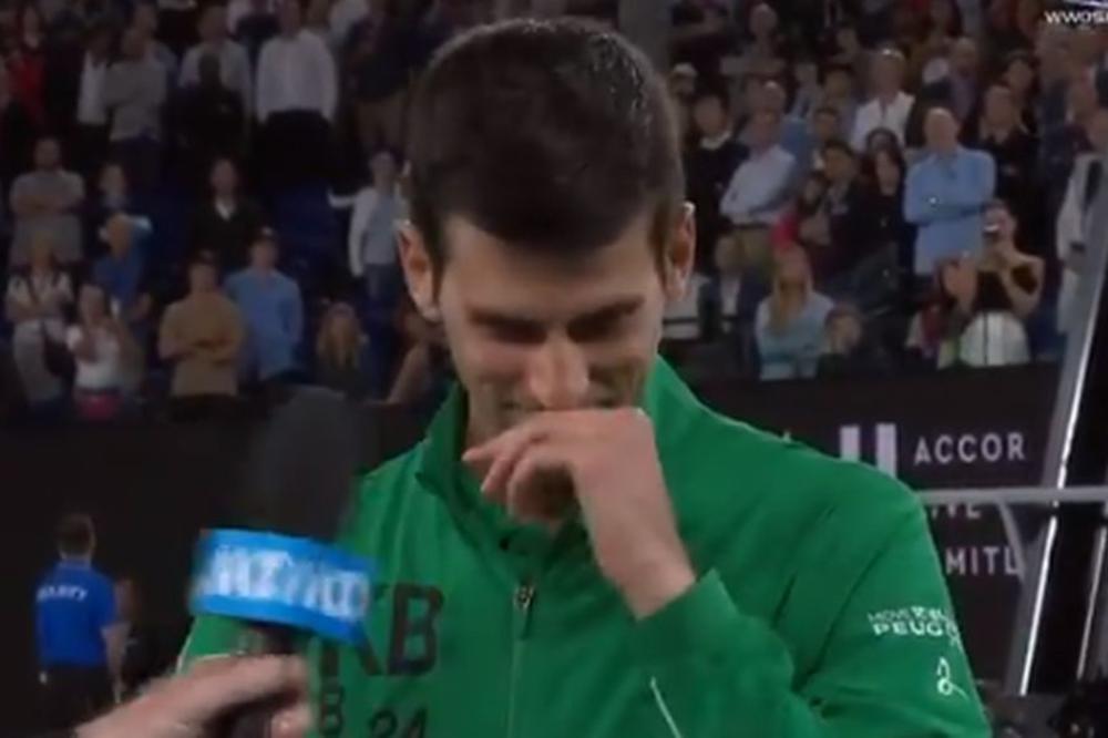 SUZE NOVAKA ĐOKOVIĆA ZBOG KOBIJA BRAJANTA: Srpski teniser prekinuo intervju dok je govorio o poginulom prijatelju!