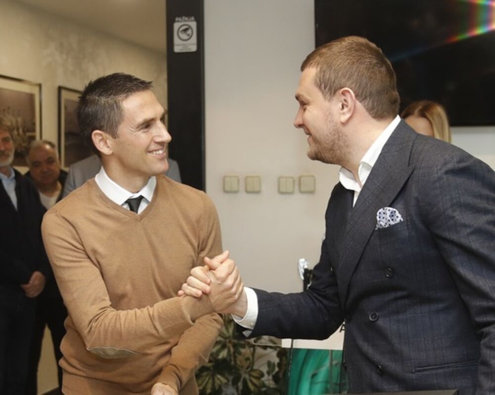 Miroslav Vulićević i generalni direktor Miloš Vazura